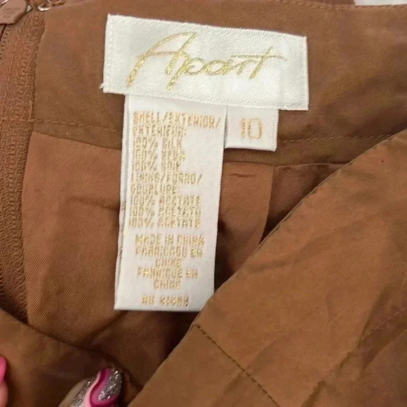 Vintage Silk Skirt - Picture 6 of 7